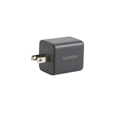 Củ sạc nhanh 2 cổng 30W GaN USB-C & USB-A Hỗ trợ QC4+, PD3.0 Ugreen 65025/X516 cao cấp (US Plug)