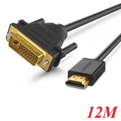 Cáp chuyển đổi HDMI to DVI 24+1 dài 12m HD106 chính hãng Ugreen 10165