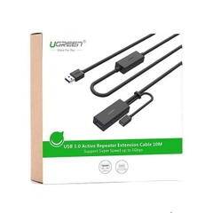 Cáp mở rộng tín hiệu USB 3.0 dài 10M cao cấp chính hãng Ugreen 20827