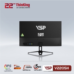 Màn hình VSP IPS 22inch V2205H - Đen