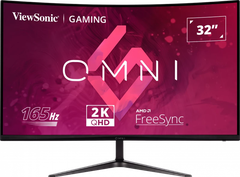 Màn hình cong Viewsonic VX3218C-2K gaming 32 inch, 165Hz, QHD, 1ms, AMD FreeSync™ Premium