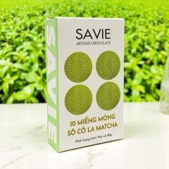 HỘP MIẾNG MỎNG SÔ CÔ LA MATCHA 80G