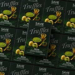 HỘP SÔ CÔ LA TRẮNG TRUFFLE NHÂN MATCHA 68G