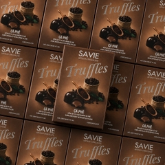 HỘP SÔ CÔ LA ĐEN TRUFFLE NHÂN CÀ PHÊ 68G