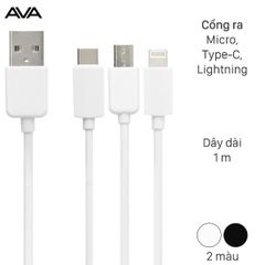 Cáp 3 đầu AVA AP03-1000
