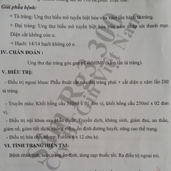 Kinh nghiệm điều trị của bệnh nhân Ung thư đại trực tràng với Rg3 30