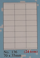 Decal A4 Tomy 126 - 127 - 128 - 130