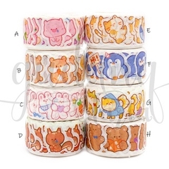 Washi Tape 100 Sticker Dễ Thương