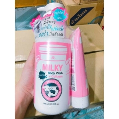 Sữa Tắm Milky Thái + SRM Collagen
