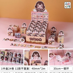 Cuộn Washi Sticker 2*4cm