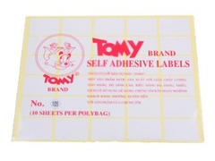 Decal A5 Tomy PC 105 - 107 - 108 - 109