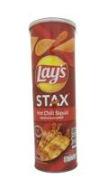 Bánh Snack Lays Stax Hot Chili Squid - Hủ