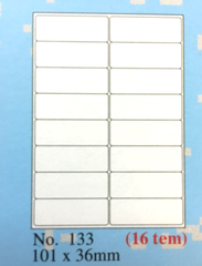 Decal A4 Tomy 131 - 132 - 133 - 136