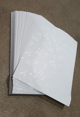 Bìa thơm A4 STD - 180gsm - vàng