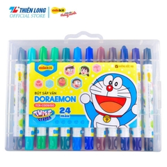 Bút sáp vặn TCR-C009/DO 24 màu