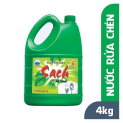 Nước rửa chén NET Sạch trà xanh can 3.88 lít
