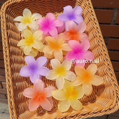 Kẹp Tóc Hoa Sứ Nhám Đục