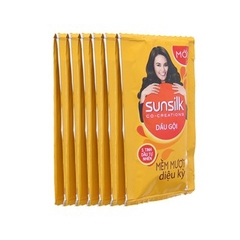 Dây dầu Gội Sunsilk mềm mượt diệu kì 6ml x 12 gói