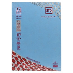 Bìa thơm A4 STD - 180gsm - vàng