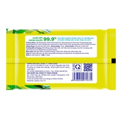 Khăn Ướt Letgreen Khử Mùi - 15 Miếng