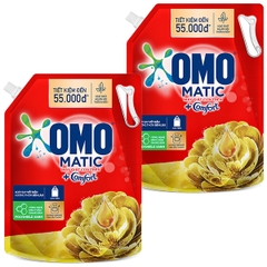 Nước giặt OMO Matic Hương Comfort