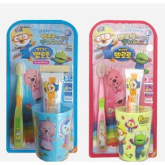 Bàn Chải Đánh Răng Pororo ( Bàn Chải và Cốc )