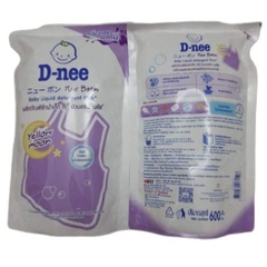 Nước Giặt Xả Dnee Thái - Túi Tím 600ml