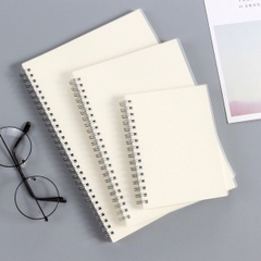 Sổ Lò Xo Còng Bìa Mờ A5- Caro
