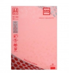 Bìa thơm A4 STD - 180gsm - hồng