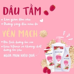 Sữa tắm Hazaline yến mạch dâu tằm - 900ml