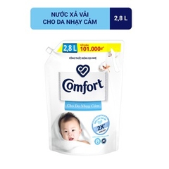Nước xả Comfort Cho Da Nhạy Cảm 2.8l Tặng