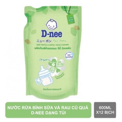 Nước Rửa Bình Sữa Dnee Thái - Túi 600ml