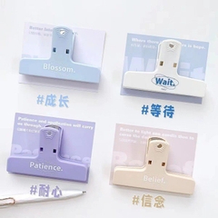 Kẹp Giấy Size To Màu Pastel