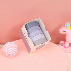 Washi 5 Cuộn Họa Tiết Nhiều Mẫu