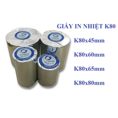 Giấy in nhiệt K80x45mm