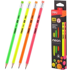Bút chì 2B Deli U514 Neon