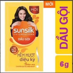 Dây dầu Gội Sunsilk mềm mượt diệu kì 6ml x 12 gói