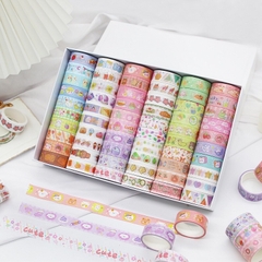 Washi Tape 60 Cuộn Dễ Thương