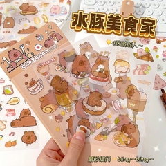 Sticker Capybara Mẫu Mới