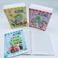 Tập ABC 96Trang  4 ô ly - 80gsm