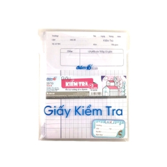 Giấy kiểm tra TP-GKT07 (4 ô ly vuông)
