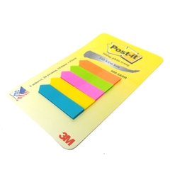 Giấy note 5 màu nhựa 3M