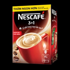 Cà Phê Nescafe Vị Nguyên Bản 3in1 - Đỏ 340g