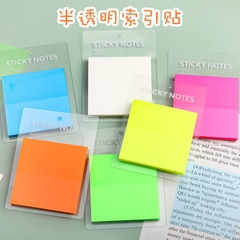 Giấy Note Trong Nhiều Màu 50 Tờ