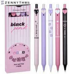 Bút Gel Đen Black Pink