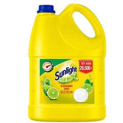 Nước rửa chén Sunlight Chanh 100 -  Can 3.48 lít