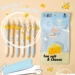 Set 6 Bút Gel Đen - Umei Sea Salt & Cheese