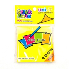 Giấy note vàng 3x3 uni - T