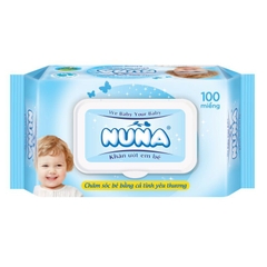 Khăn giấy ướt Nuna - 100 Miếng