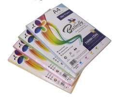 Bìa màu A4 160 gsm dạ quang